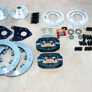 Wilwood offers a great Mustang kit that comes with brackets, rotors, calipers and all of the hardware needed to make the changeover. The brake installation can be done in a few hours, but we recommend reading the instruction sheet because a few of the parts can be assembled backward. 